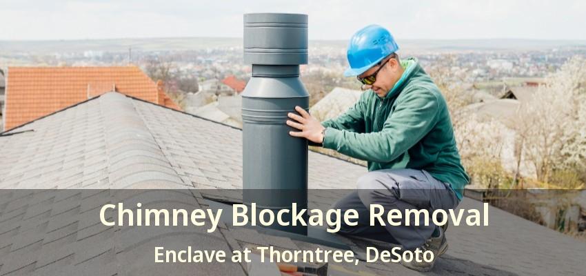 Chimney Blockage Removal Enclave at Thorntree, DeSoto - TX