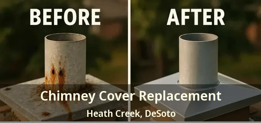Chimney Cover Replacement Heath Creek, DeSoto - TX