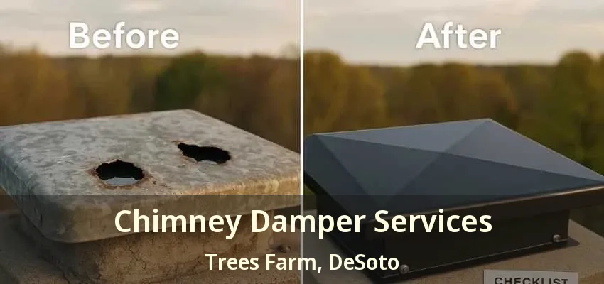 Chimney Damper Services Trees Farm, DeSoto - TX