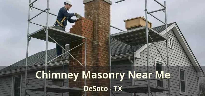 Chimney Masonry Near Me DeSoto - TX