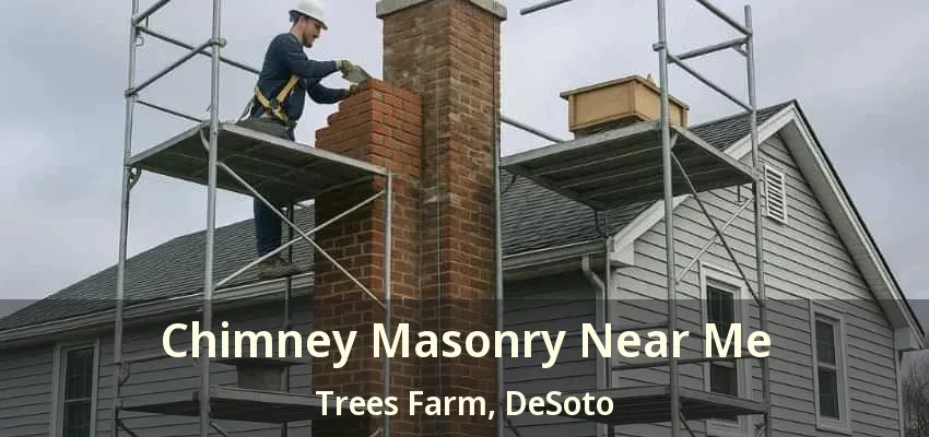 Chimney Masonry Near Me Trees Farm, DeSoto - TX