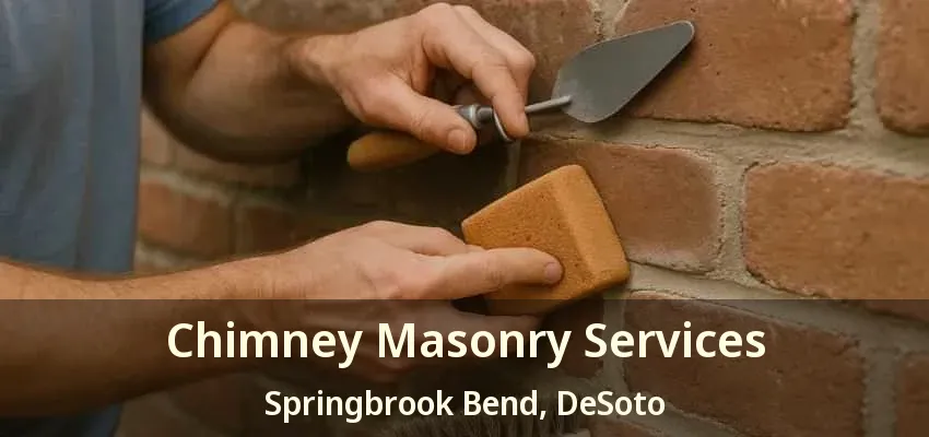 Chimney Masonry Services Springbrook Bend, DeSoto - TX