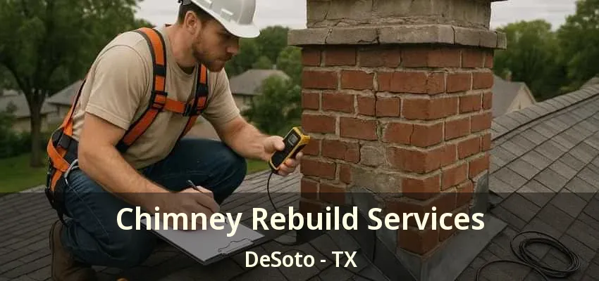 Chimney Rebuild Services DeSoto - TX
