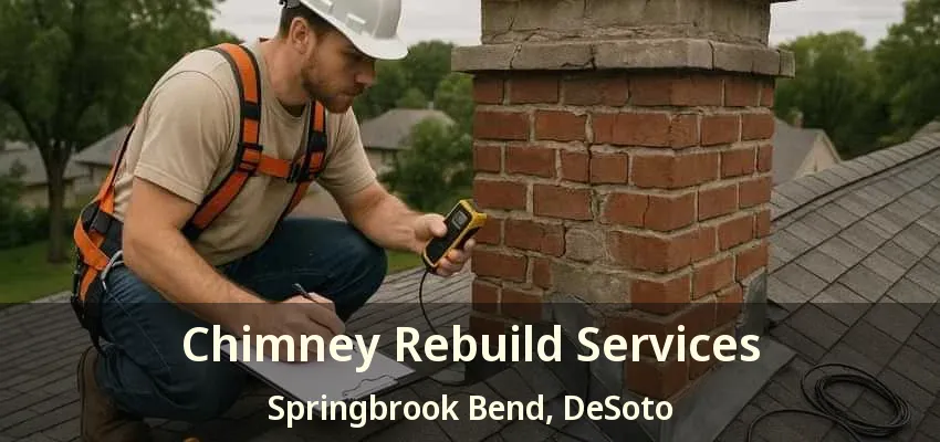 Chimney Rebuild Services Springbrook Bend, DeSoto - TX
