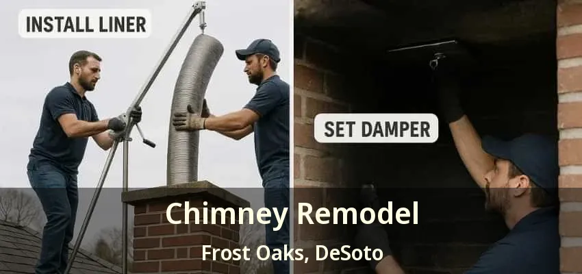 Chimney Remodel Frost Oaks, DeSoto - TX