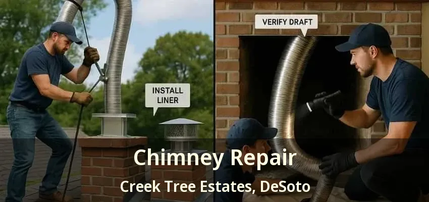 Chimney Repair Creek Tree Estates, DeSoto - TX