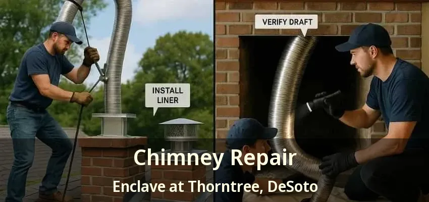 Chimney Repair Enclave at Thorntree, DeSoto - TX