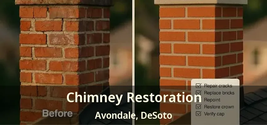 Chimney Restoration Avondale, DeSoto - TX