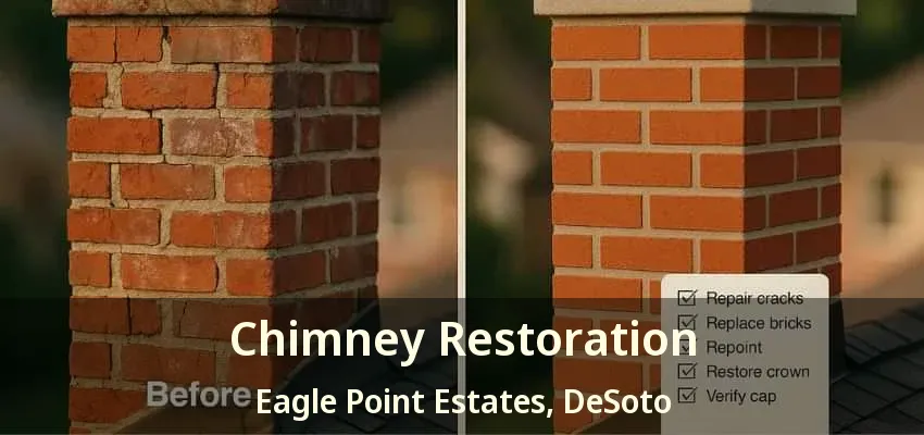 Chimney Restoration Eagle Point Estates, DeSoto - TX