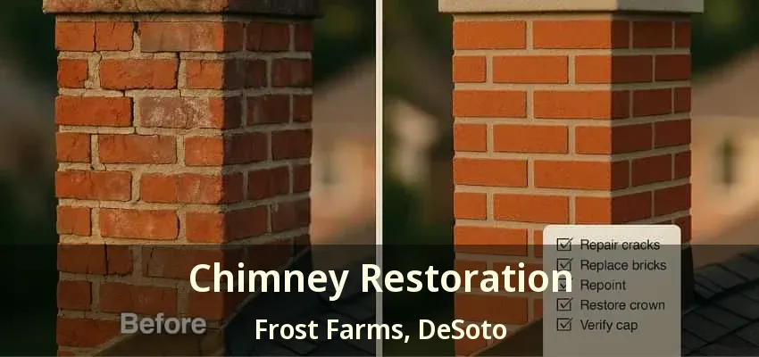Chimney Restoration Frost Farms, DeSoto - TX