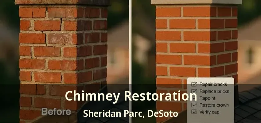 Chimney Restoration Sheridan Parc, DeSoto - TX