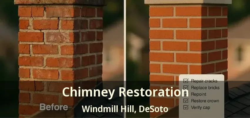 Chimney Restoration Windmill Hill, DeSoto - TX