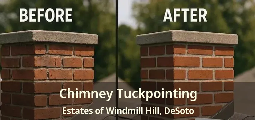 Chimney Tuckpointing Estates of Windmill Hill, DeSoto - TX