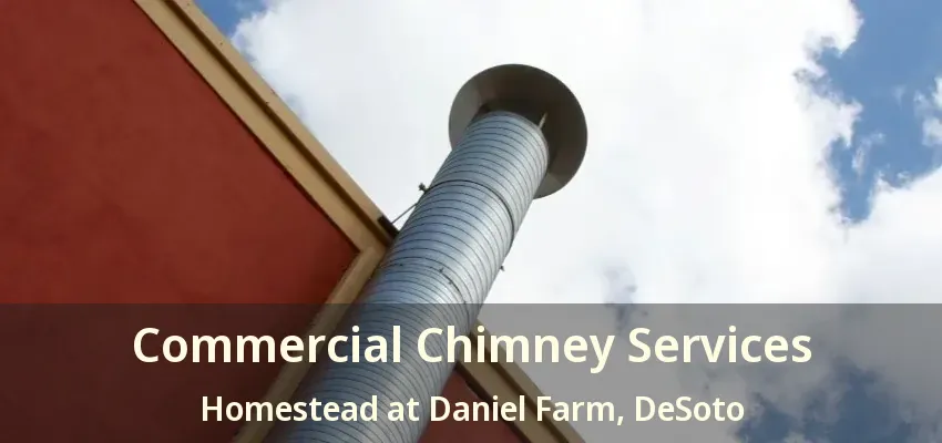 Commercial Chimney Services Homestead at Daniel Farm, DeSoto - TX