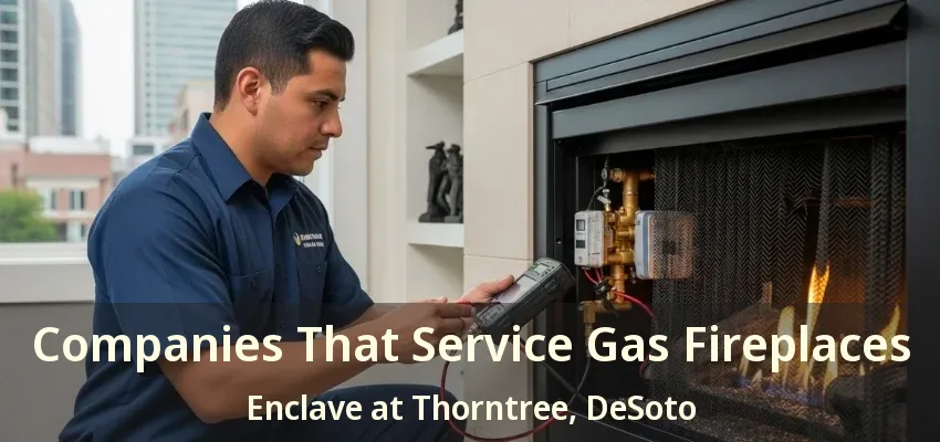 Companies That Service Gas Fireplaces Enclave at Thorntree, DeSoto - TX