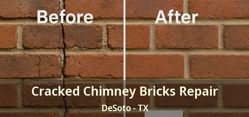 Cracked Chimney Bricks Repair DeSoto - TX
