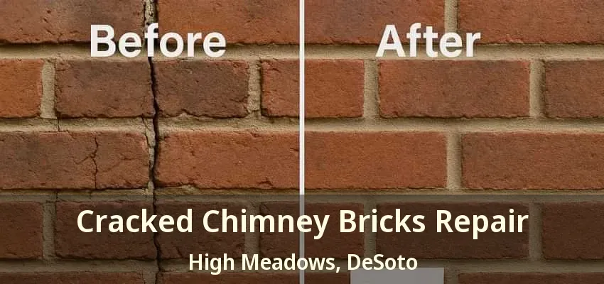 Cracked Chimney Bricks Repair High Meadows, DeSoto - TX