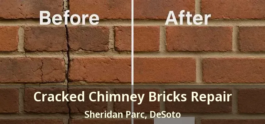 Cracked Chimney Bricks Repair Sheridan Parc, DeSoto - TX