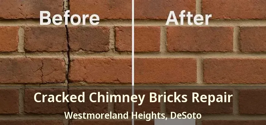 Cracked Chimney Bricks Repair Westmoreland Heights, DeSoto - TX