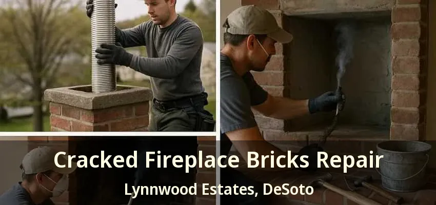 Cracked Fireplace Bricks Repair Lynnwood Estates, DeSoto - TX
