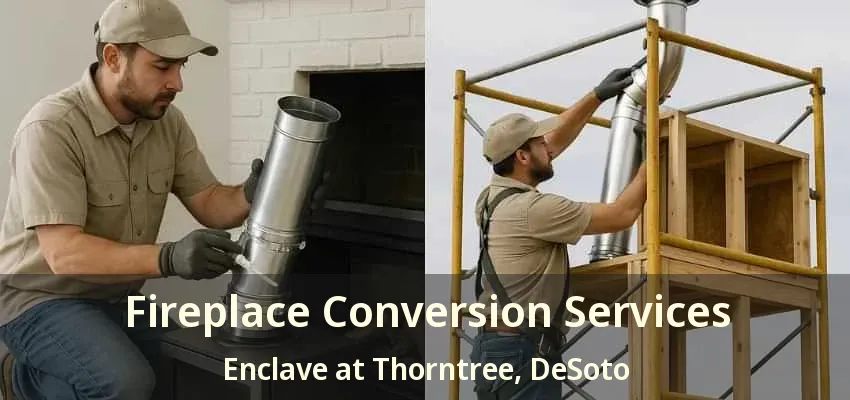Fireplace Conversion Services Enclave at Thorntree, DeSoto - TX