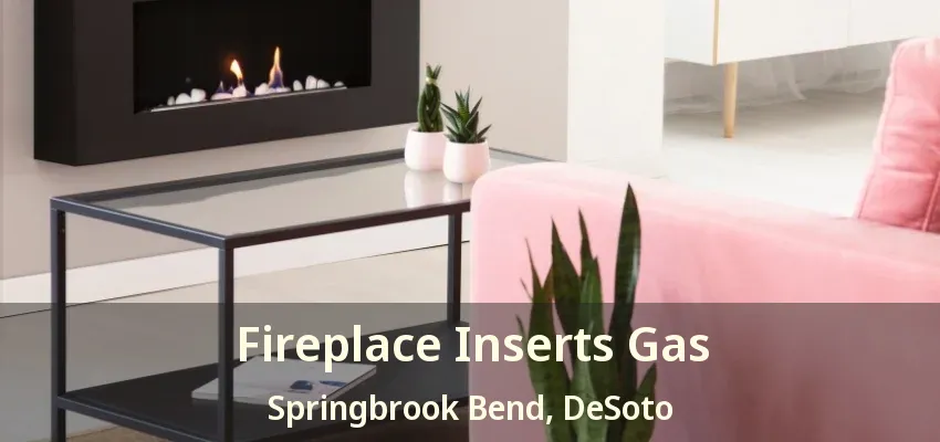 Fireplace Inserts Gas Springbrook Bend, DeSoto - TX