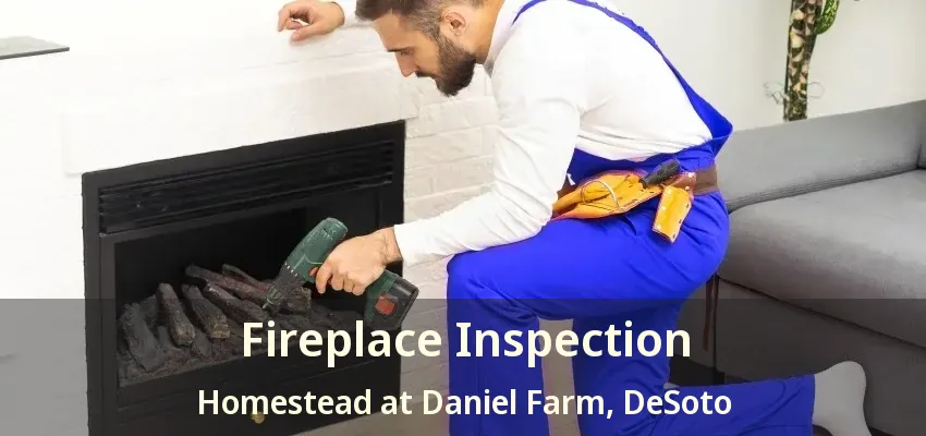 Fireplace Inspection Homestead at Daniel Farm, DeSoto - TX