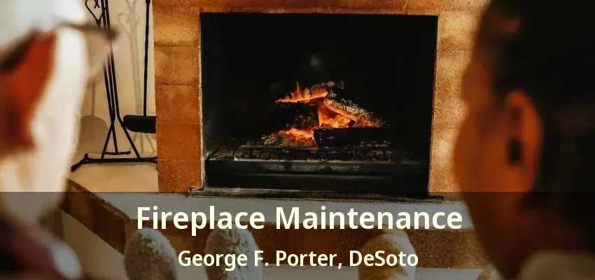 Fireplace Maintenance George F. Porter, DeSoto - TX