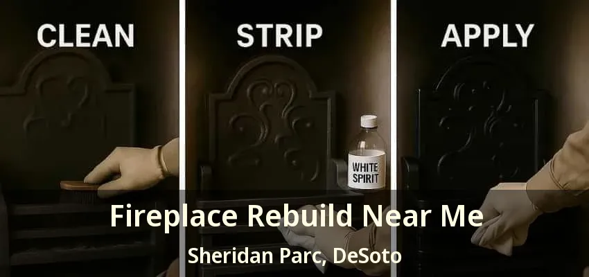 Fireplace Rebuild Near Me Sheridan Parc, DeSoto - TX
