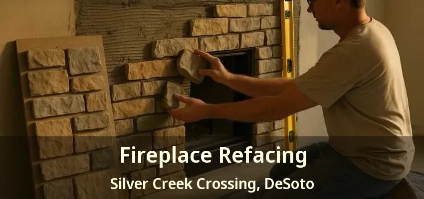 Fireplace Refacing Silver Creek Crossing, DeSoto - TX