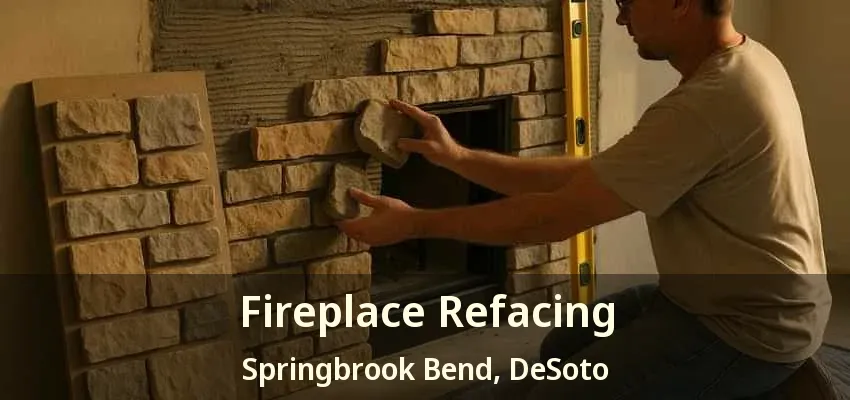 Fireplace Refacing Springbrook Bend, DeSoto - TX