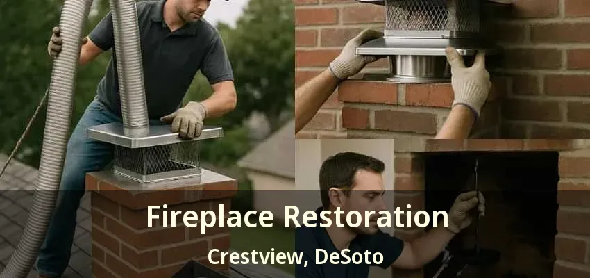 Fireplace Restoration Crestview, DeSoto - TX