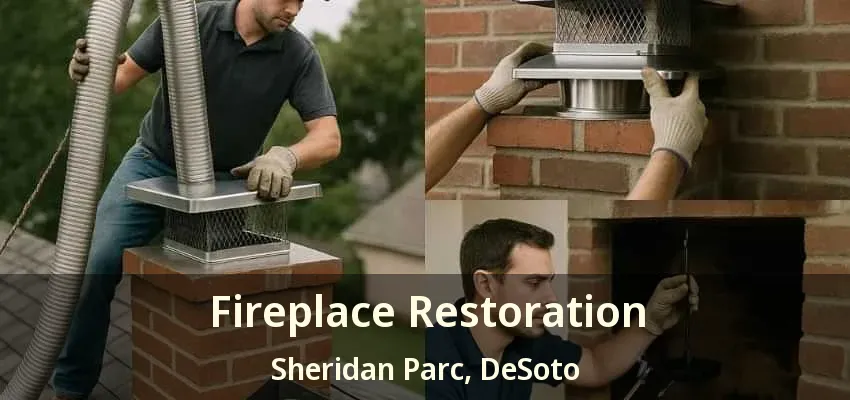 Fireplace Restoration Sheridan Parc, DeSoto - TX