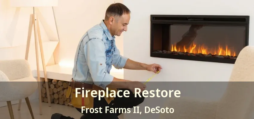 Fireplace Restore Frost Farms II, DeSoto - TX
