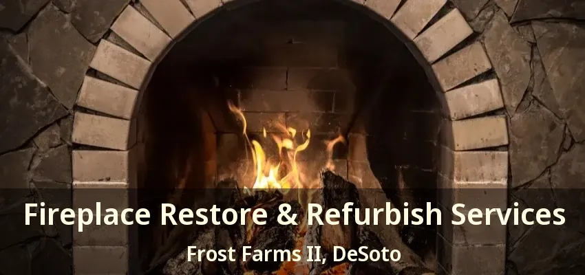 Fireplace Restore & Refurbish Services Frost Farms II, DeSoto - TX