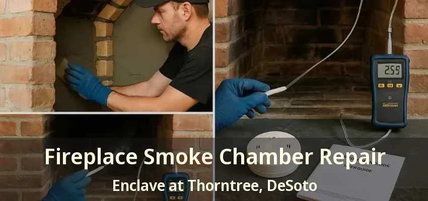 Fireplace Smoke Chamber Repair Enclave at Thorntree, DeSoto - TX