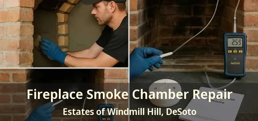 Fireplace Smoke Chamber Repair Estates of Windmill Hill, DeSoto - TX