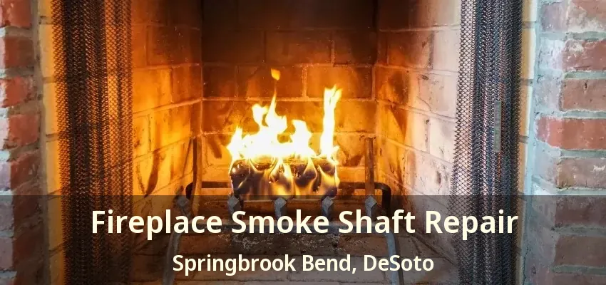 Fireplace Smoke Shaft Repair Springbrook Bend, DeSoto - TX
