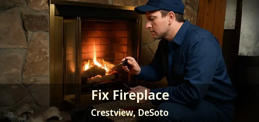 Fix Fireplace Crestview, DeSoto - TX