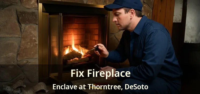 Fix Fireplace Enclave at Thorntree, DeSoto - TX
