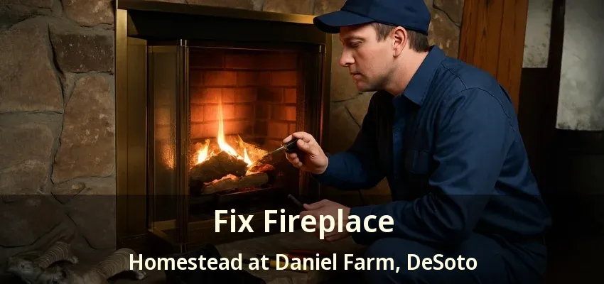 Fix Fireplace Homestead at Daniel Farm, DeSoto - TX