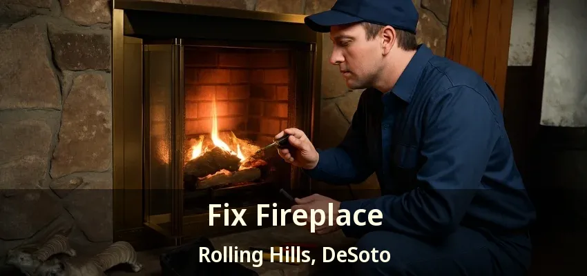 Fix Fireplace Rolling Hills, DeSoto - TX