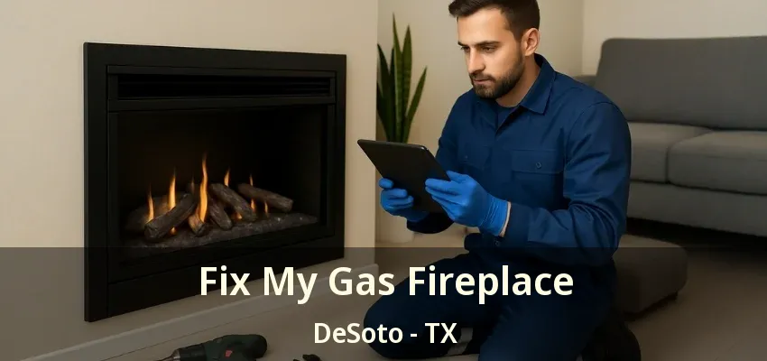 Fix My Gas Fireplace DeSoto - TX