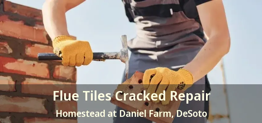 Flue Tiles Cracked Repair Homestead at Daniel Farm, DeSoto - TX