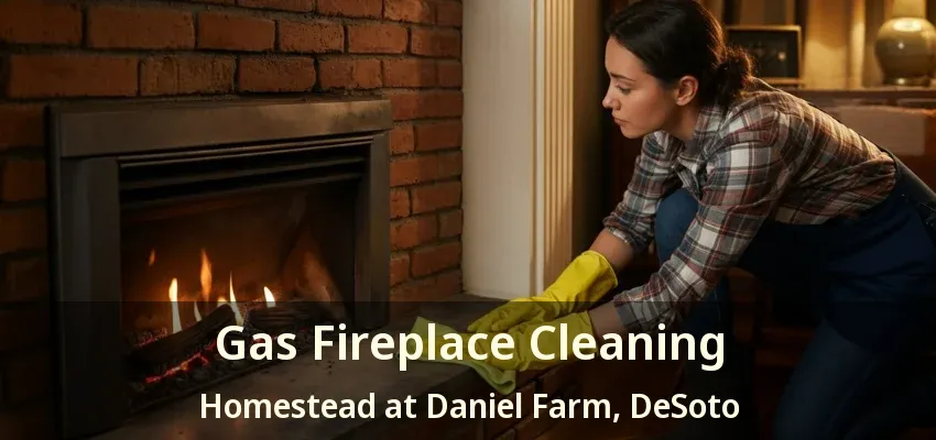 Gas Fireplace Cleaning Homestead at Daniel Farm, DeSoto - TX