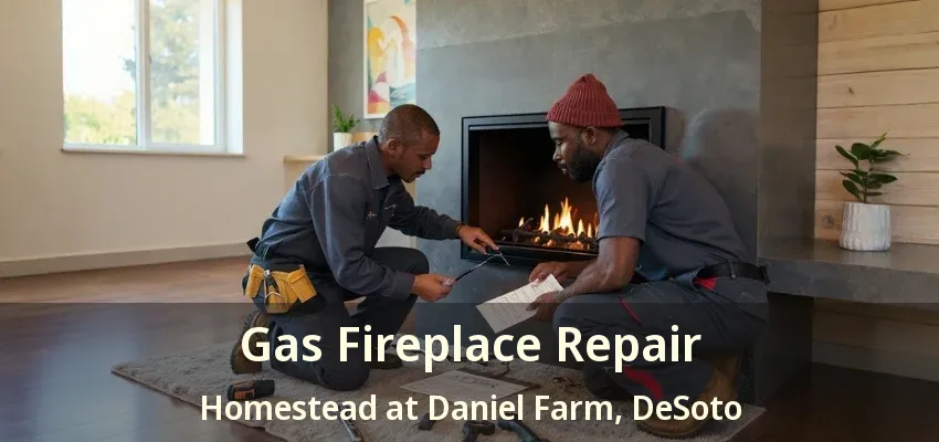 Gas Fireplace Repair Homestead at Daniel Farm, DeSoto - TX