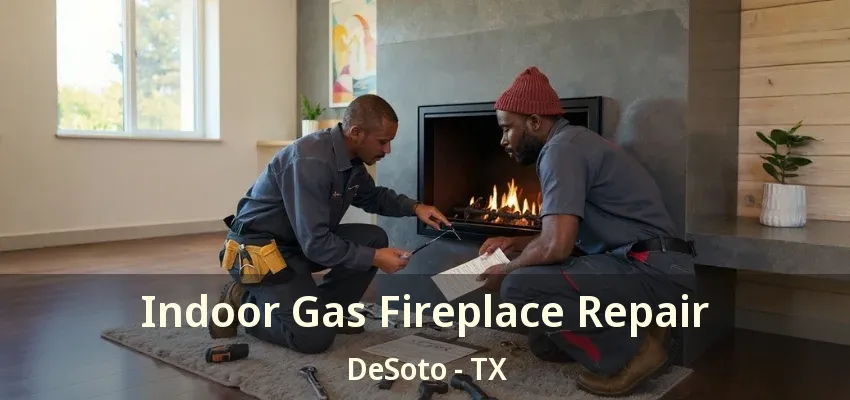 Indoor Gas Fireplace Repair DeSoto - TX