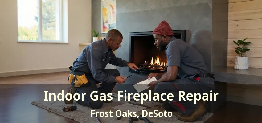 Indoor Gas Fireplace Repair Frost Oaks, DeSoto - TX