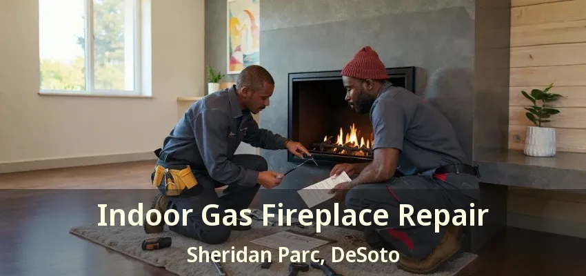 Indoor Gas Fireplace Repair Sheridan Parc, DeSoto - TX