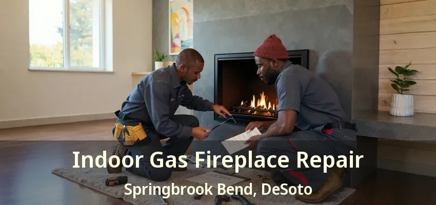 Indoor Gas Fireplace Repair Springbrook Bend, DeSoto - TX